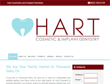 Tablet Screenshot of dentistofthousandoaks.com